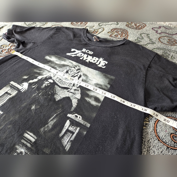 Rob Zombie T-Shirt On The Throne Size M - Picture 4 of 6